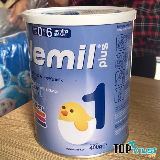 Sữa Blemil Plus 1 400g (trẻ từ 0 – 6 tháng)