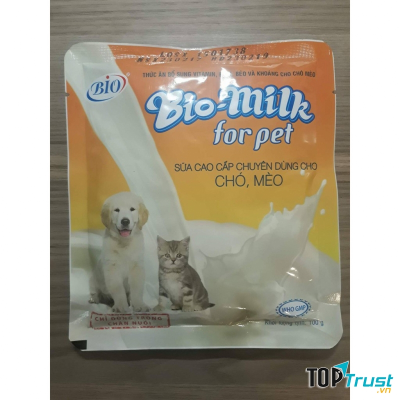 Sữa Bột Bio Milk For Pet Bổ Dưỡng Cho Chó Mèo