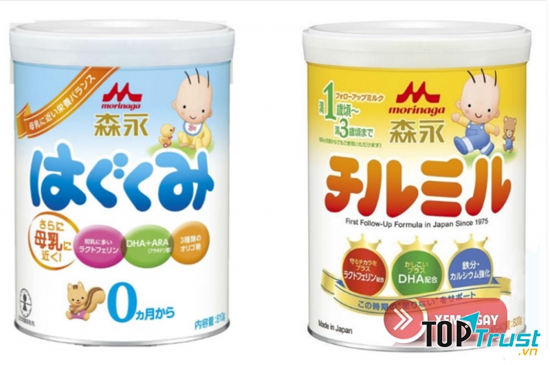 Sữa bột Morinaga của Nhật Bản
