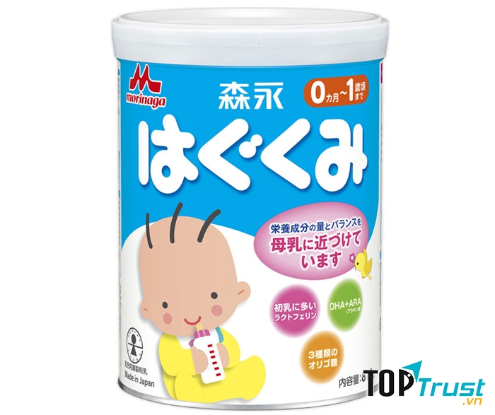 Sữa bột Morinaga số 0 810g (0-12 tháng)