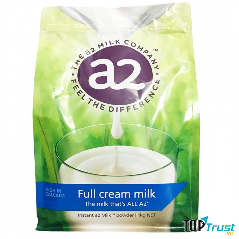 Sữa tươi dạng bột nguyên kem A2 Úc