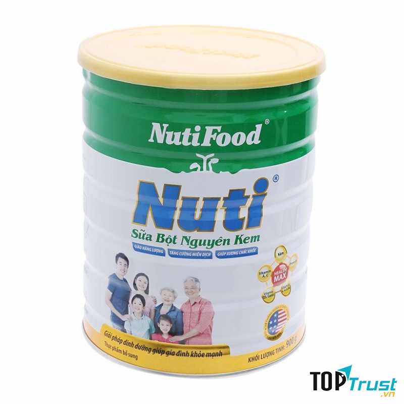Sữa bột nguyên kem Nutifood
