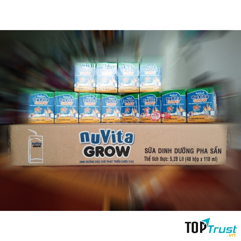 Sữa bột pha sẵn Nuvita Grow 110ml (1 tuổi trở lên)