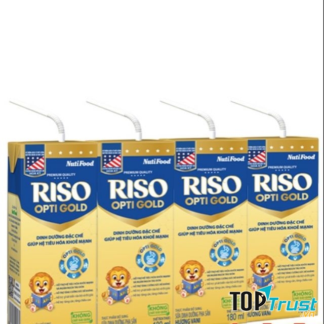 Riso Optigold được đảm bảo chất lượng bởi hệ thống quản lý chất lượng ABS-QE Hoa Kỳ là giải pháp hữu hiêu để trẻ có một hệ tiêu hóa khỏe mạnh.