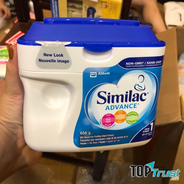 Sữa bột Similac Advance tối ưu hệ miễn dịch dành cho bé từ 0-12 tháng của Mỹ