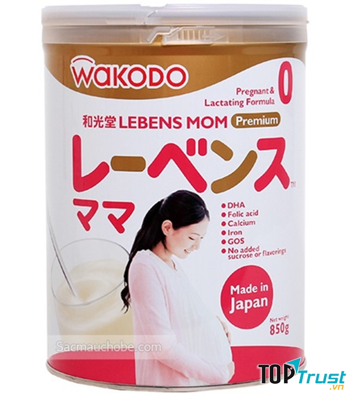 Sữa bột Wakodo Lebens Mom của Nhật Bản