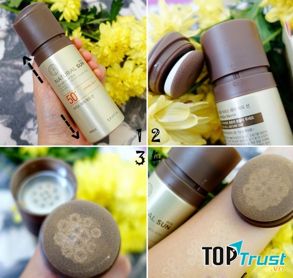 Sữa Chống Nắng Hạ Nhiệt Làn Da NATURAL SUN ECO ICE AIR PUFF SUN SPF50+PA+++ 100ml