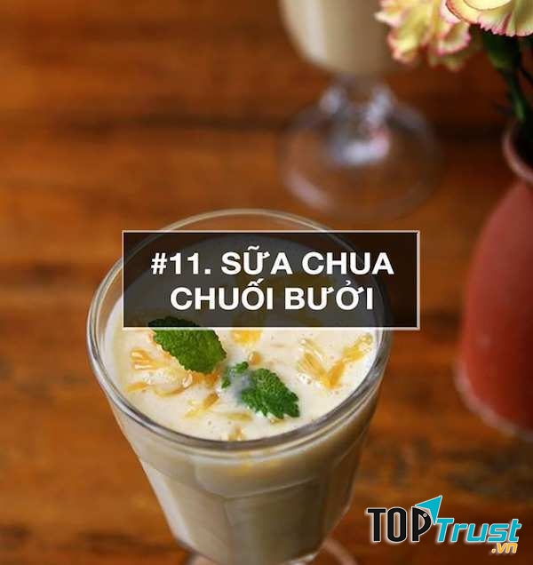 Sữa chua chuối bưởi