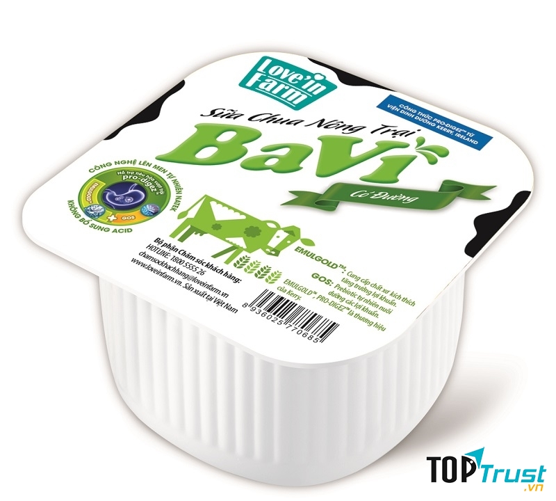 Sữa chua có đường nông trại Ba Vì