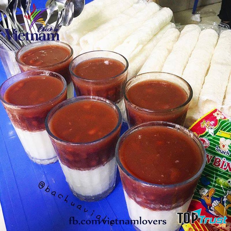 Sữa chau đậu đỏ bác Chung