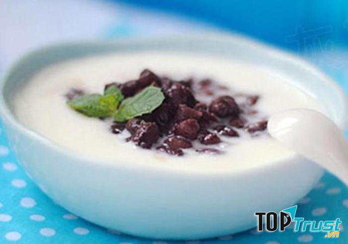 Sữa chua đậu đỏ