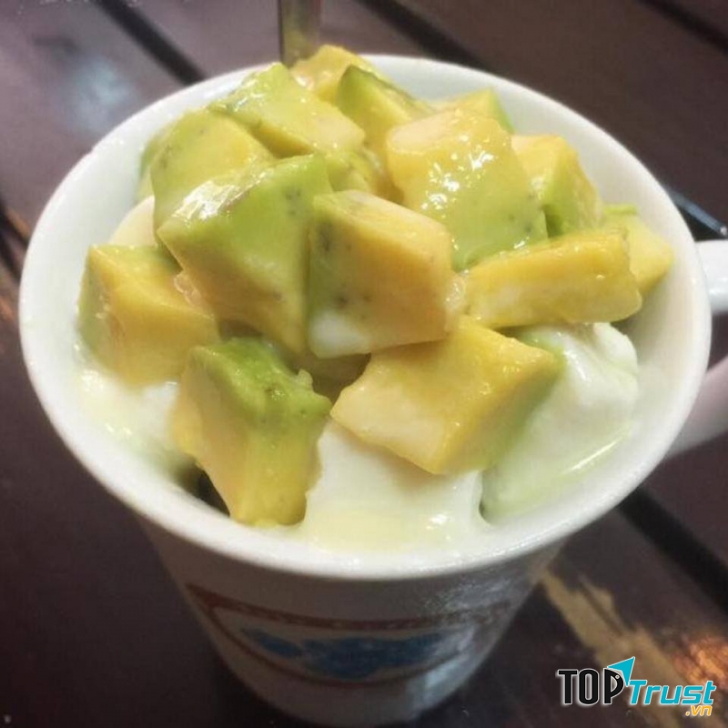 Sữa chua dẻo bơ - Friz Coffee