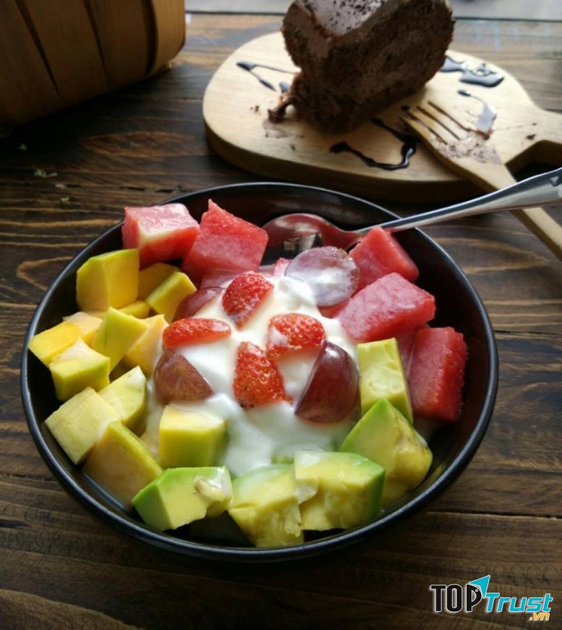 Sữa chua dẻo bơ - Friz Coffee