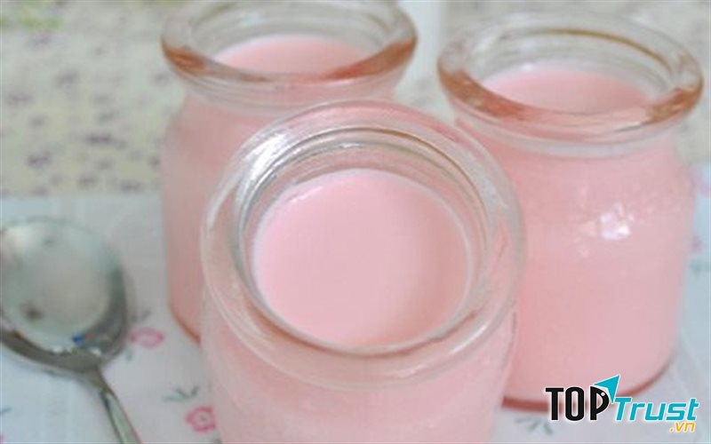 Sữa chua dẻo hương dâu