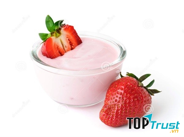 Sữa chua dẻo hương dâu