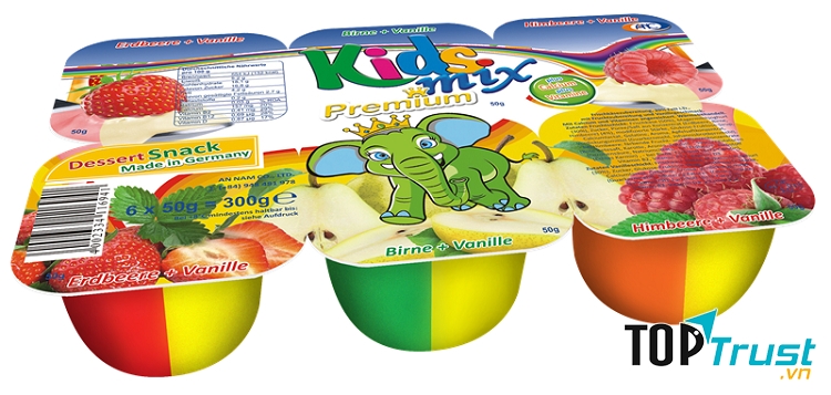 Sữa chua hoa quả Kid Mix