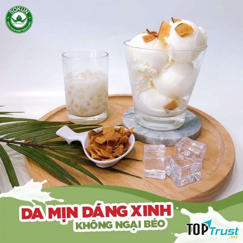 Sữa Chua Kem Trân Châu SOKUN