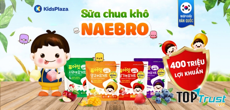 Sữa chua khô cho bé Naebro