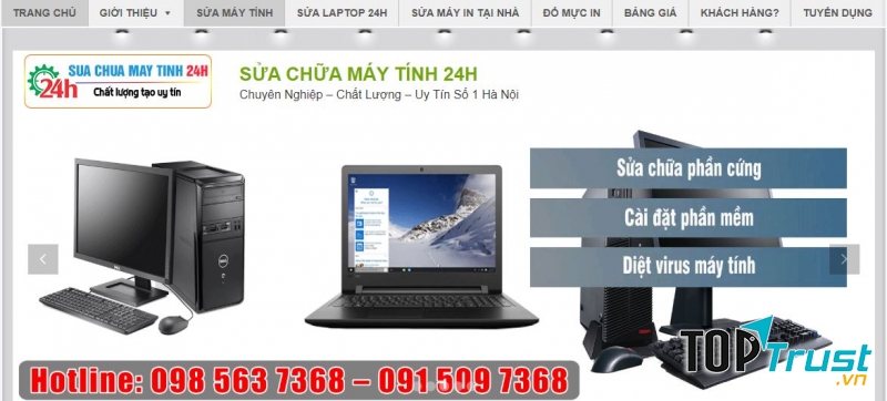 Sửa chữa máy tính 24h