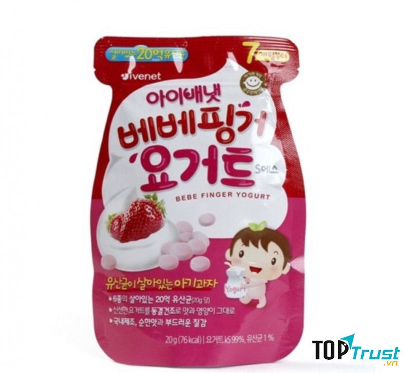 Sữa chua sấy khô Ivenet Bebe