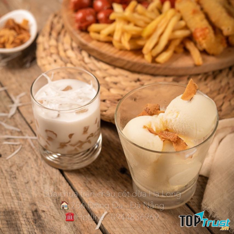 Sữa Chua Trân Châu Cốt Dừa Hạ Long