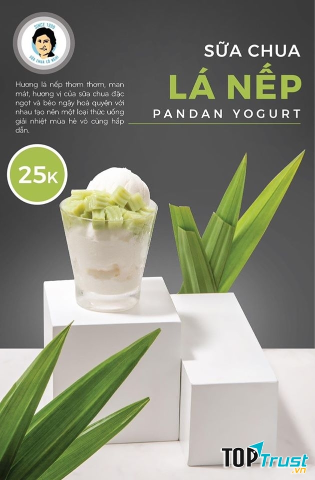 Sữa chua lá nếp