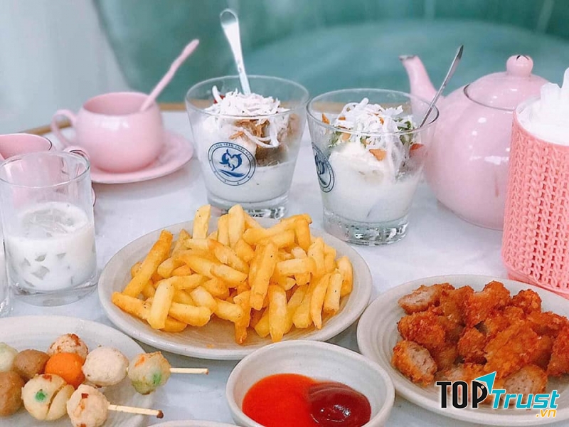 Sữa Chua Trân Châu Houjicha