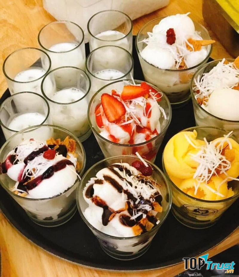 Sữa Chua Trân Châu Houjicha