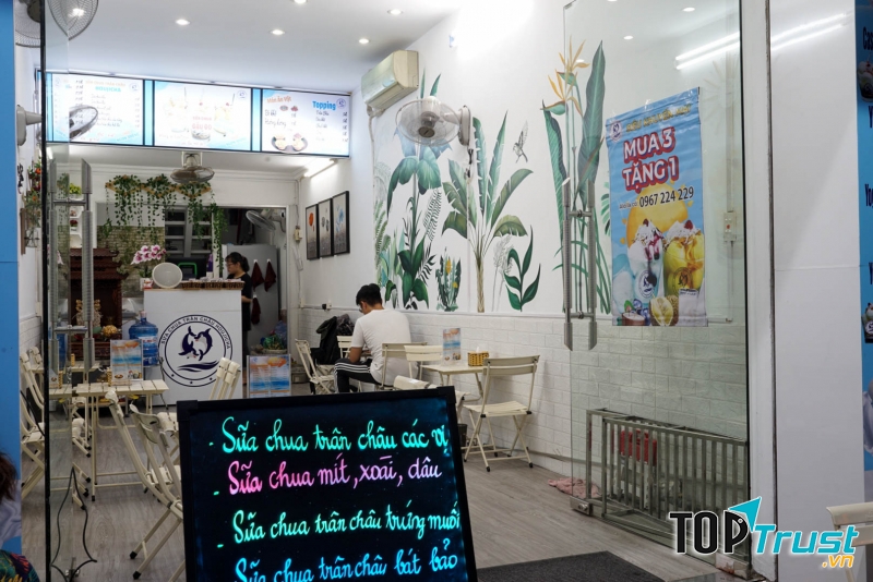 Sữa chua Houjicha