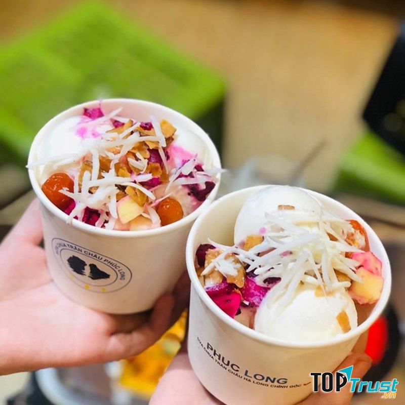 Sữa chua trân châu Phúc Long