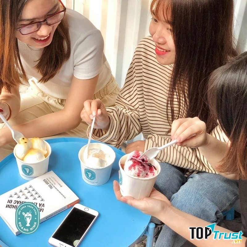 Sữa chua trân châu Quảng Ninh