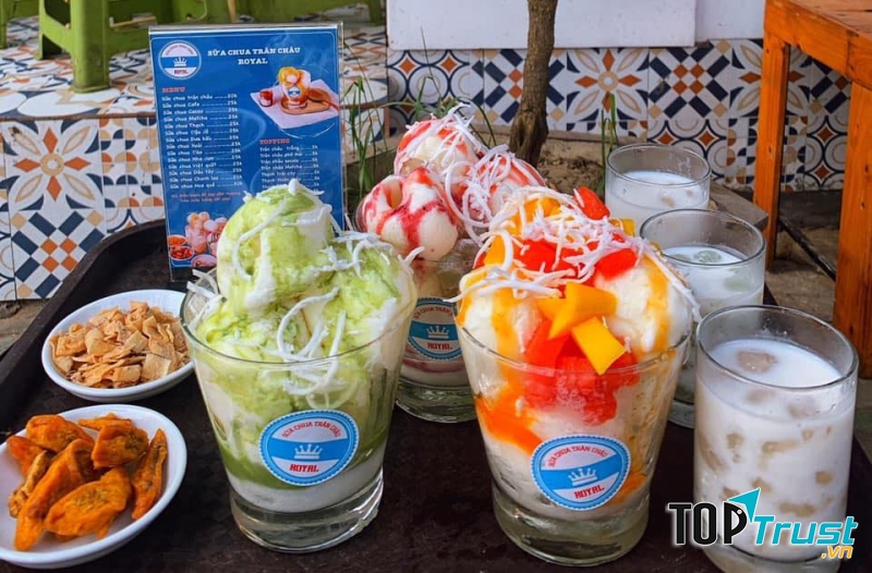 Sữa chua trân châu Royal