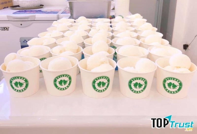 Sữa chua trân châu Sticker