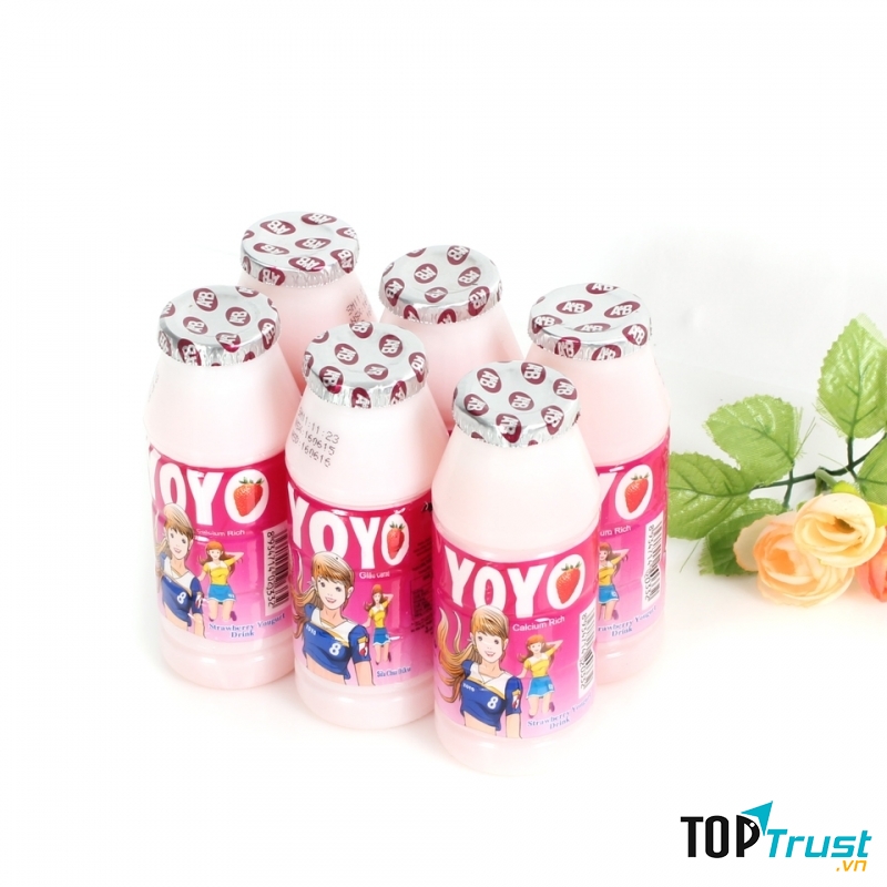 Sữa chua uống Yoyo vị dâu