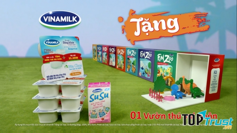 Sữa chua Vinamilk có công nghệ lên men tư nhiên hiện đại.