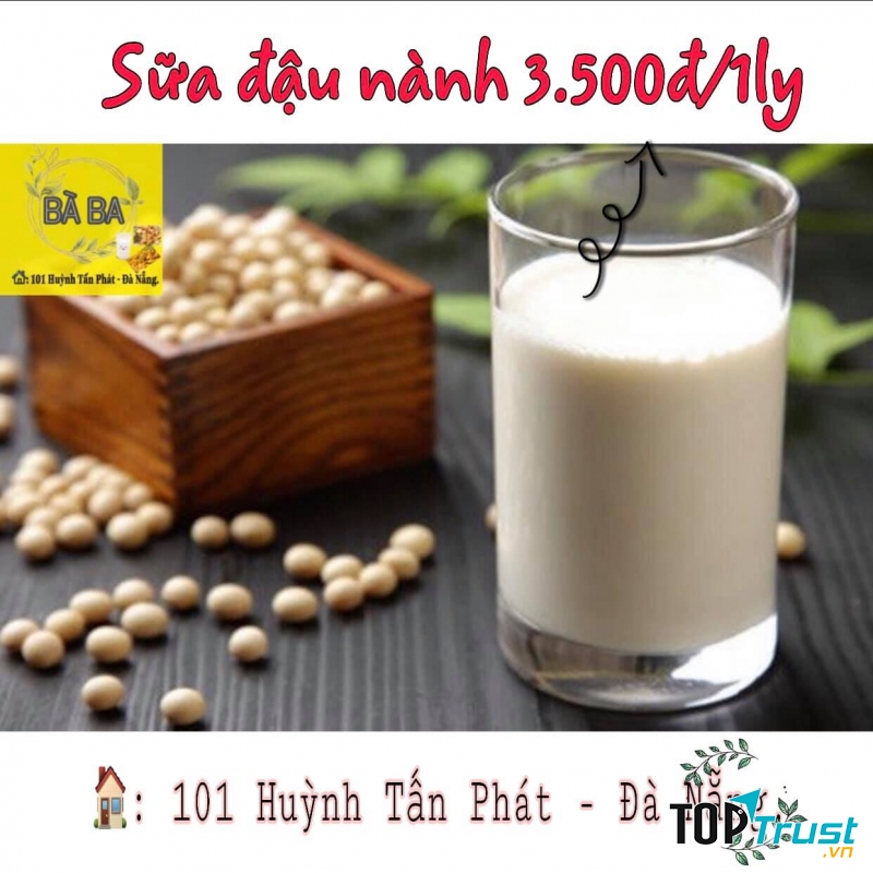 Sữa Đậu Nành Bà Ba - 101 Huỳnh Tấn Phát