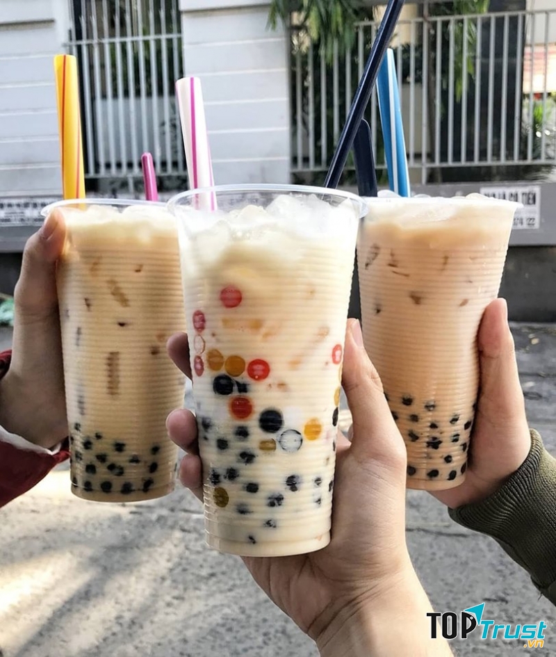 Sữa đậu nành kết hợp cùng trân châu rất đặc biệt