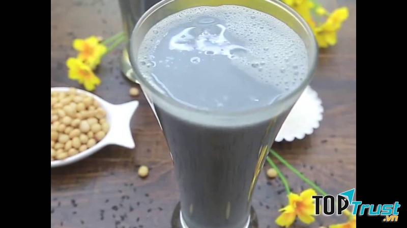 Sữa đậu nành mè đen