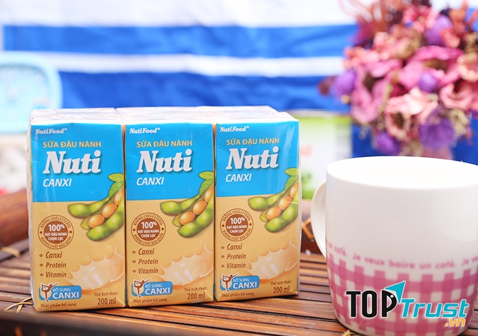 Sữa đậu nành Nuti Canxi