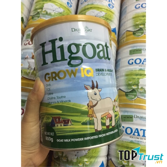 Sữa dê Higoat Grow IQ
