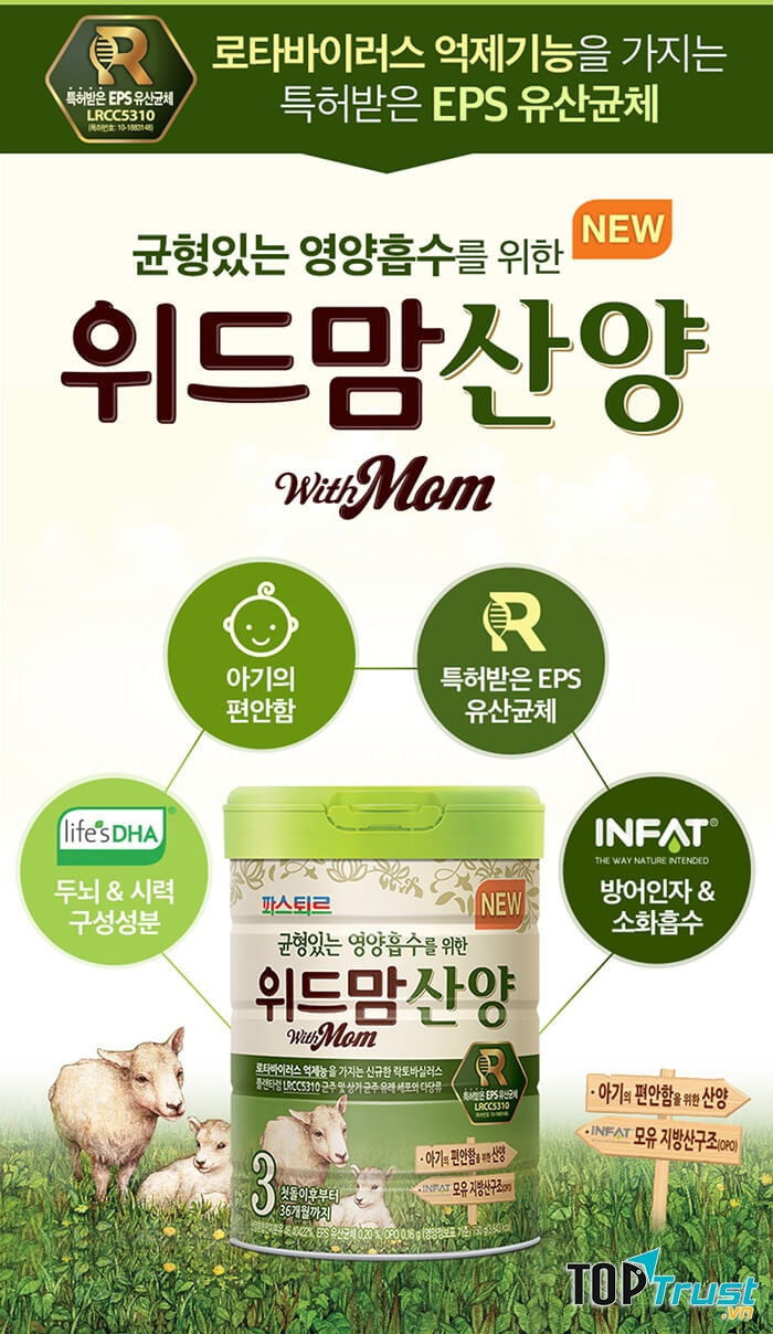 Sữa dê núi With Mom