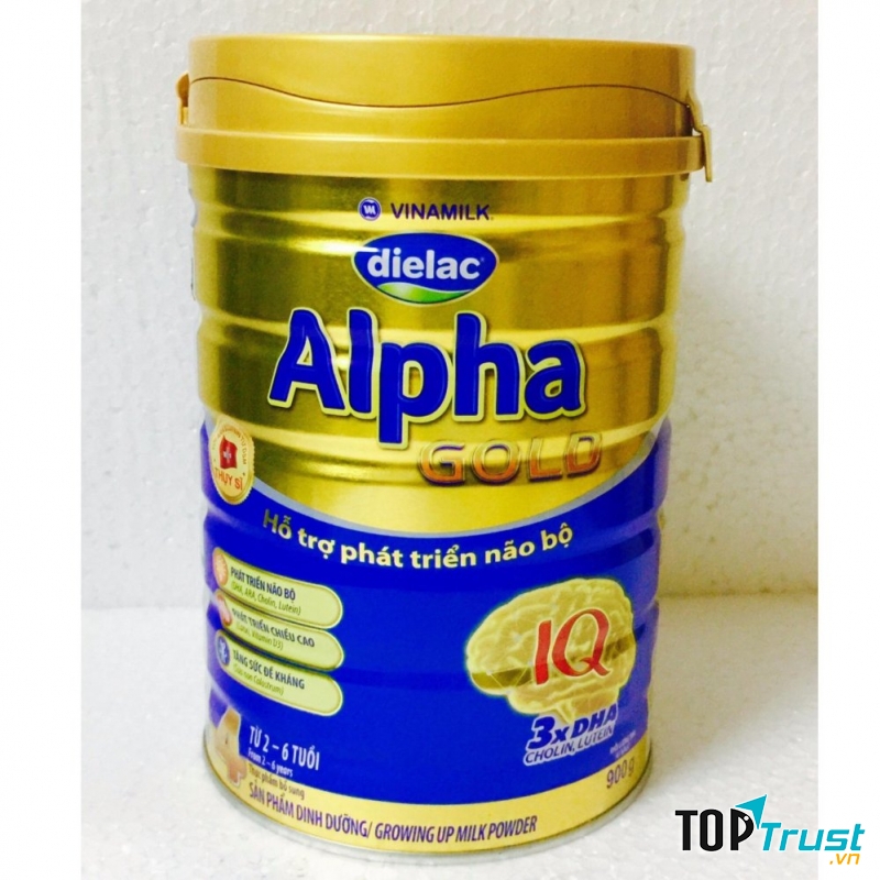 Sữa Dielac Alpha Gold Step 4 900g