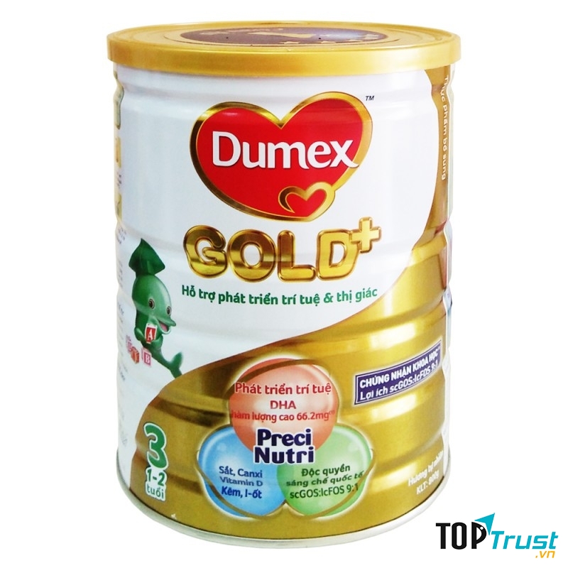 Dumex giúp tăng hệ miễn dịch bằng vi khuẩn có lợi trong đường ruột,
