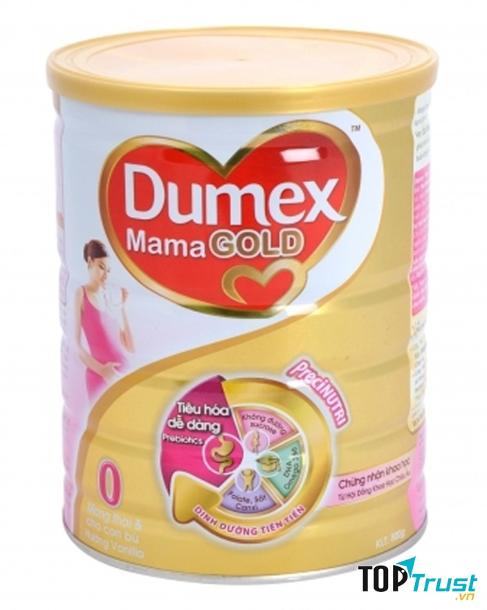 Sữa Dumex Mama Gold cho bà bầu của Pháp