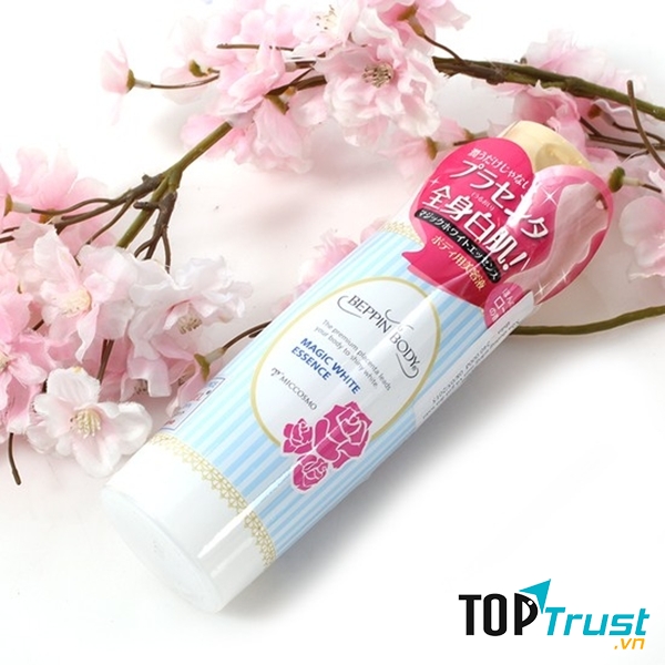 Sữa dưỡng trắng mịn và giữ ẩm toàn thân Magic White Essence