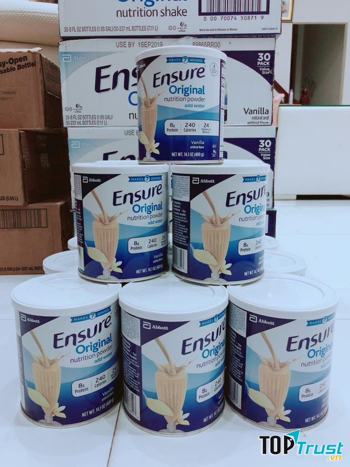 Sữa Bột Ensure Original Nutrition Powder Hộp 400g