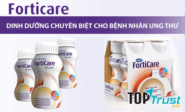 Sữa Forticare của Hãng Nutricia Hà Lan
