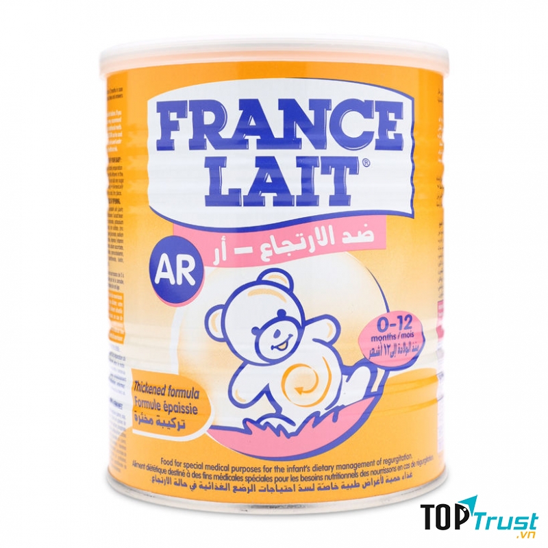 Với France Lait AR mẹ an tâm giúp trẻ tránh tình trạng nôn trớ