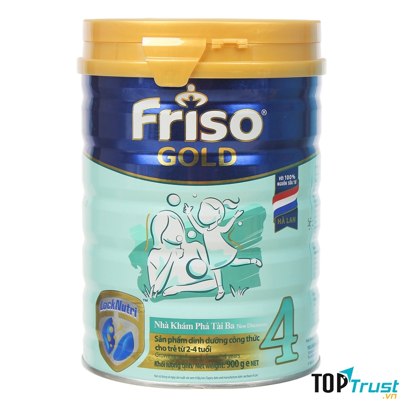 Sữa Friso Gold số 4 vị Vani 900g