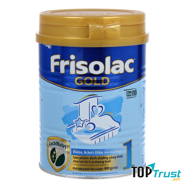Sữa Frisolac Gold 1 400g (0 - 6 tháng)